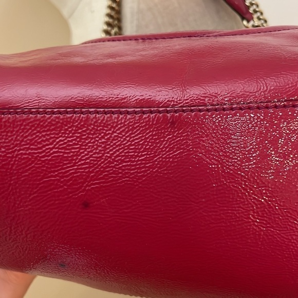 Gucci Soho patent leather shoulder bag chain - Picture 8 of 16